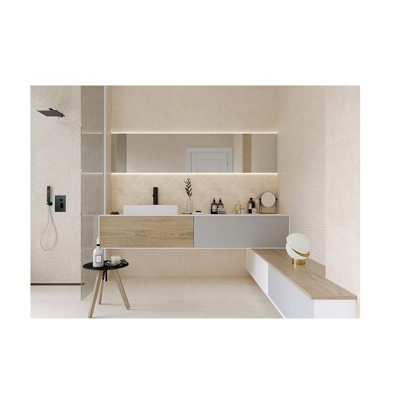 Плитка настенная Gracia Ceramica Efa 01, бежевый, 250х400х8 мм