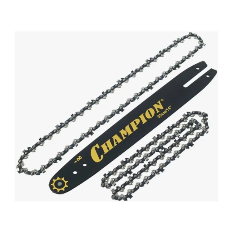 Набор Champion 140SDEA074 шина 14" (35 см) шаг 3/8 паз 1,3, 50 звеньев и 2 цепи