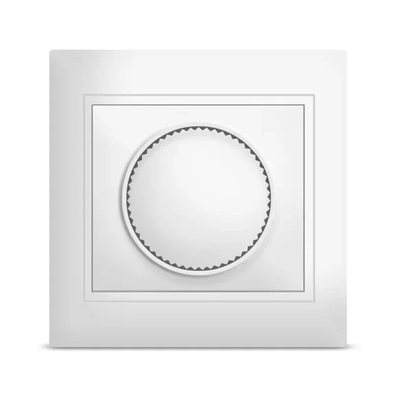 Светорегулятор в сборе с/у Севиль С0101, поворотный, белый