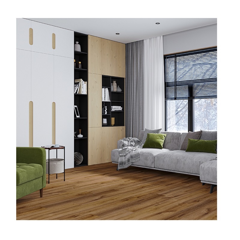 Каменно-полимерный пол Spacefloor SPC 1110 Eris 1218x180x4 мм Ариэль (14 шт)