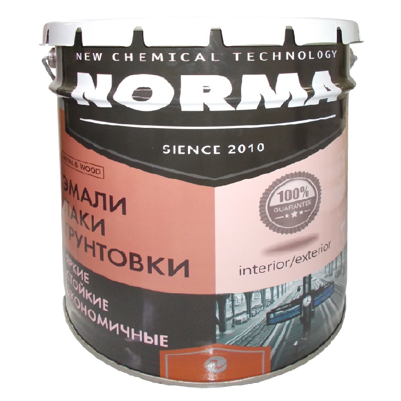 Эмаль Novolocor ПФ-115 НОРМА белая (25 кг) литография