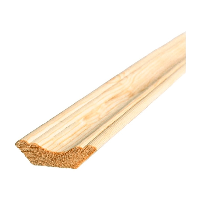Галтель деревянная гладкая клееная, сорт Экстра, 35х2700 мм