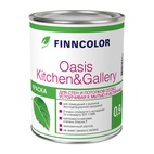 Краска для стен и потолков Finncolor Oasis Kitchen&Gallery 7 основа A (0,9 л)