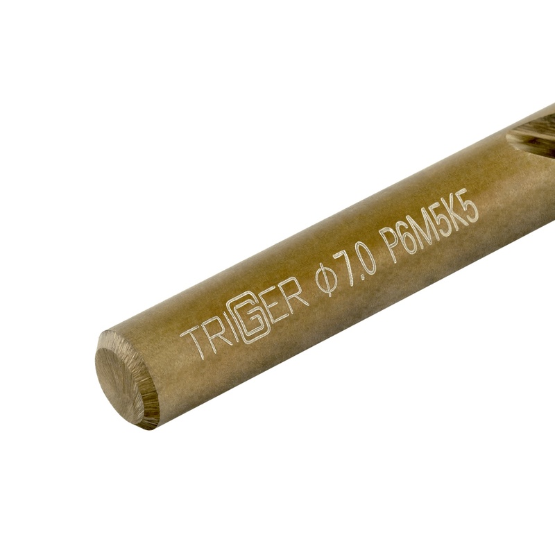 Сверло по металлу Trigger 74270 Кобальт 7,0 мм Р6М5К5