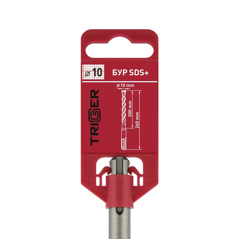 Бур Trigger 78289 SDS+10х200/260 мм