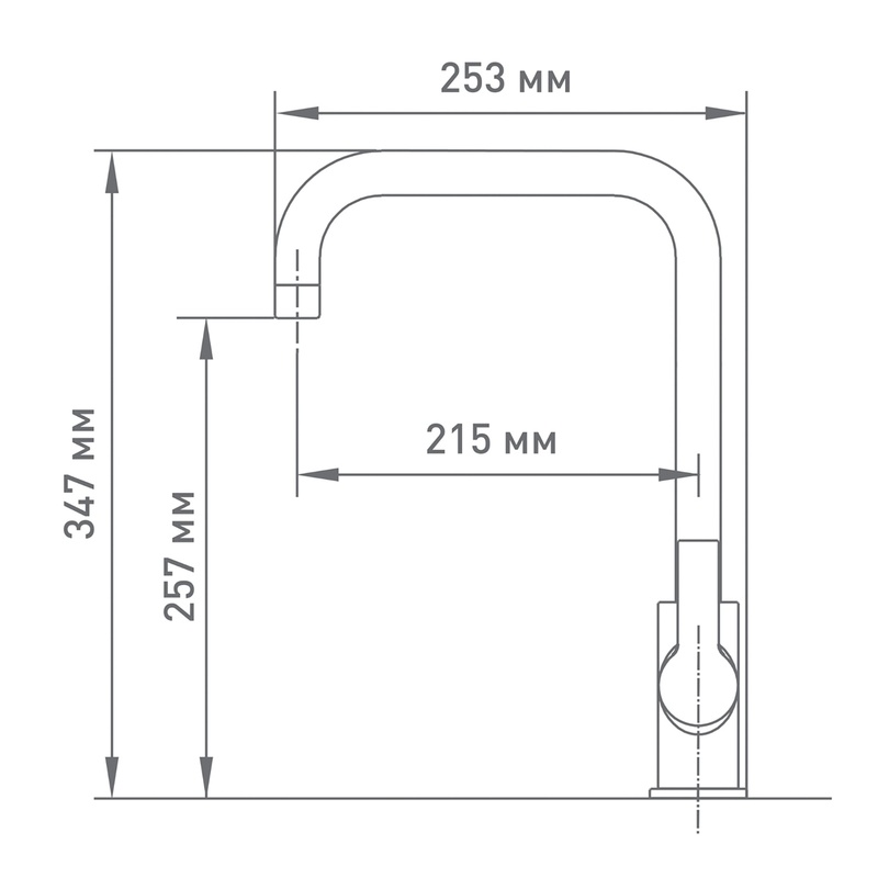 Смеситель для кухни Mix&Fix Sigma 3405