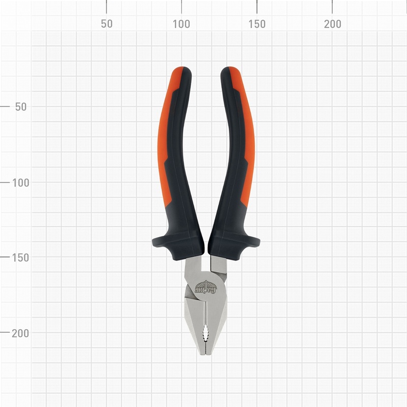 Плоскогубцы Варяг 87002 CrMo 180 мм