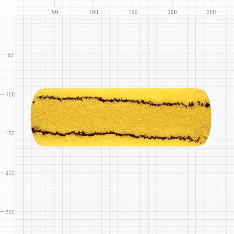 Валик Biber 31612 Фронт, фасадный полиакрил, ворс 18 мм, 230 мм