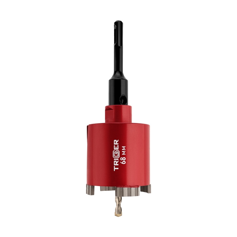 Коронка алмазная Trigger 78073 SDS+ 68 мм