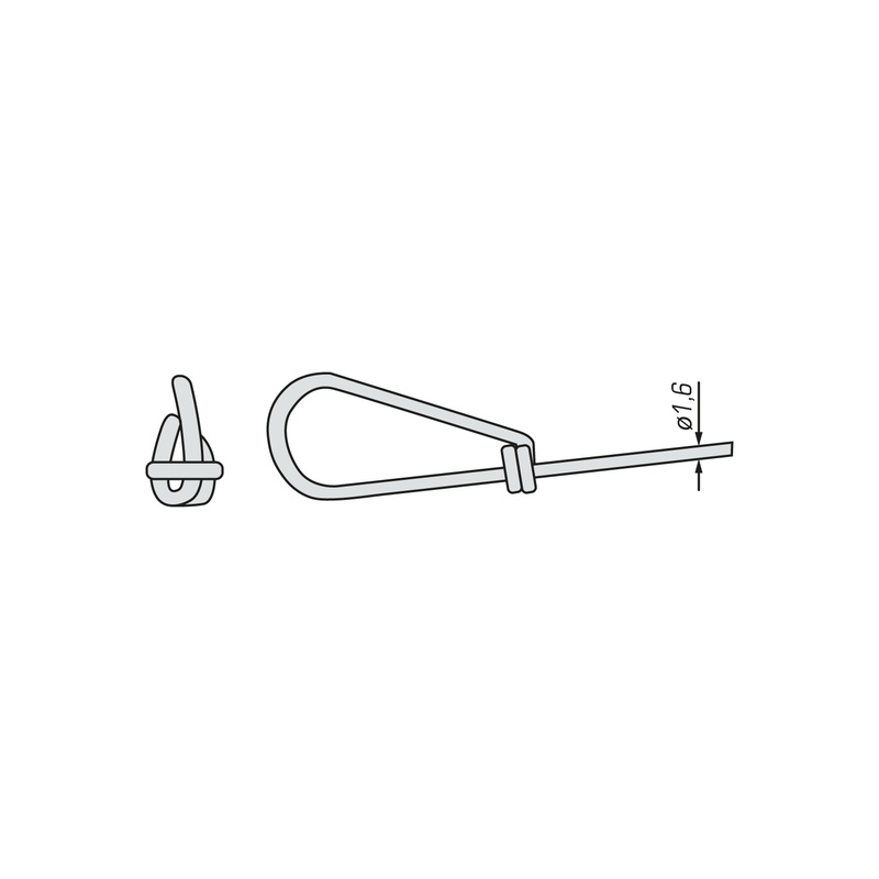 Цепь витая SWFS DIN5686 М1,6 (1 м)