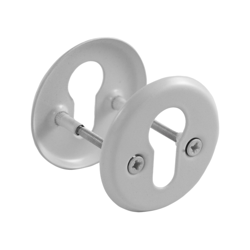 Щиток под цилиндр SCHLOSS 02012 белый 55 мм (25/250)