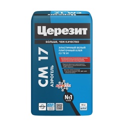 Клей для крупноформатного керамогранита Церезит CM 17 Аэрогель (25 кг)