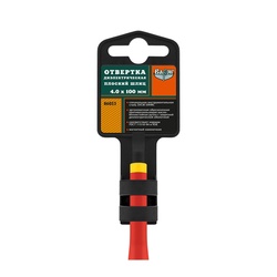 Отвертка Варяг 86053 диэлектрическая 1000В, SL 4х100 мм
