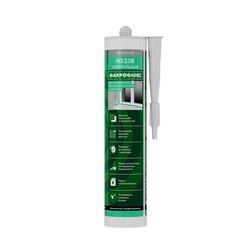 Герметик силиконовый Makroflex NX108 силиконовый нейтральный, прозрачный (0,29 л)