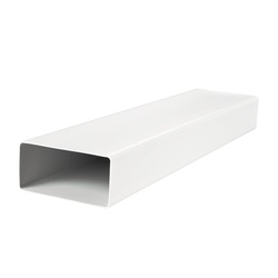 Канал (воздуховод) плоский Vents 8015 204х60 мм (1,5 м), пластик