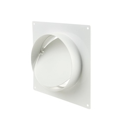 Соединитель для круглых каналов Vents 3531 d=150 мм с обратным клапаном и пластиной