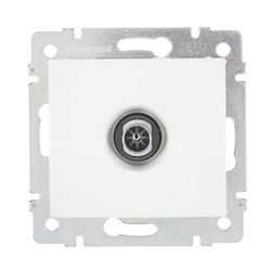 Розетка телевизионная TV с/у Valena 694284, 1 гнездо, белая
