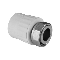 Муфта с накидной гайкой Valfex полипропилен 25х3/4" ВР