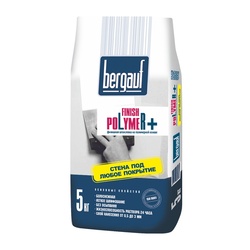 Шпаклевка полимерная финишная Bergauf Finish Polymer, 5 кг