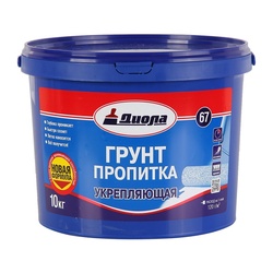 Грунт-пропитка укрепляющая Диола Д-67 (10 кг)