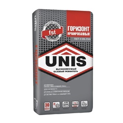 Ровнитель для пола Unis Горизонт армированный, 25 кг