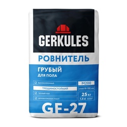Ровнитель для пола Gerkules GF-27 грубый, 25 кг