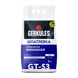 Шпаклевка финишная Gerkules GT-53, 5 кг