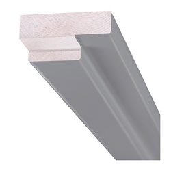 Перекладина дверной коробки Olovi, М11, серая RAL7040