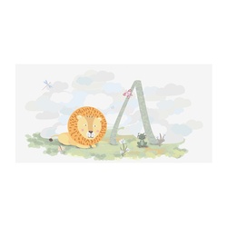 Декор настенный Kerabel Зоопарк Азбука, 200х400х7,5 мм (пр-во БКСМ)