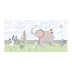 Декор настенный Kerabel Зоопарк Звери, 200х400х7,5 мм (пр-во БКСМ)