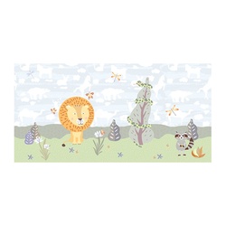 Декор настенный Kerabel Зоопарк Звери, 200х400х7,5 мм (пр-во БКСМ)