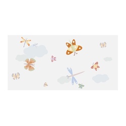 Декор настенный Kerabel Зоопарк Бабочки, 200х400х7,5 мм (пр-во БКСМ)