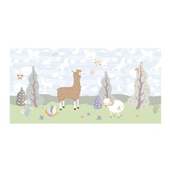 Декор настенный Kerabel Зоопарк Звери, 200х400х7,5 мм (пр-во БКСМ)