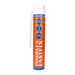 Клей-пена бытовая Penoplex Fastfix, аэрозоль (0,75 л)
